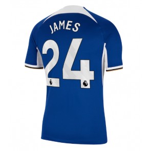 Chelsea Reece James #24 Replika Hjemmebanetrøje 2023-24 Kortærmet